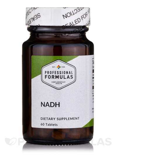 Основне фото товара Professional Formulas, NADH, НАДН, 60 таблеток