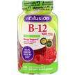 Фото товару VitaFusion, B12 Natural Raspberry Flavor 1000 mcg, Ціанокобала...