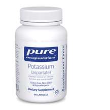 Pure Encapsulations, Калий, Potassium Aspartate, 90 капсул