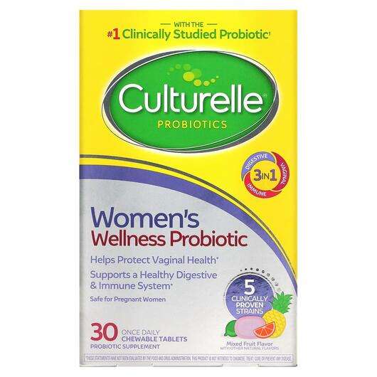 Women's Wellness Probiotic, Пробіотики для жінок, 30 Chewables