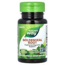 Nature's Way, Желтокорень, Goldenseal Root 333 mg, 50 капсул
