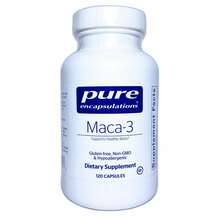 Pure Encapsulations, Maca-3, Мака, 120 капсул