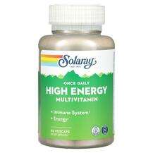 Solaray, Once Daily High Energy Multivitamin Iron Free, 90 Veg...