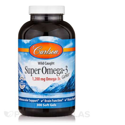 Фото товару Super Omega-3 Gems 1200 mg Wild Caught