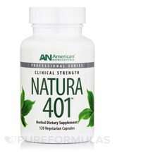 American Nutriceuticals, Травяные добавки, Natura 401, 120 капсул
