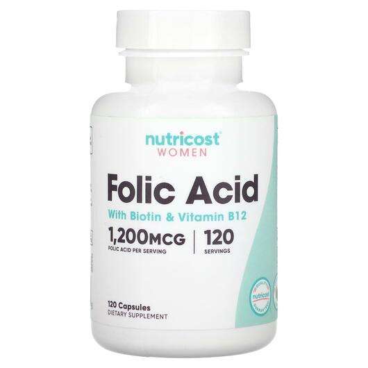 Фото товару Women Folic Acid with Biotin & Vitamin B12