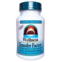 Wellness Transfer Factor, Транфер Фактор 125 мг, 60 вегетаріанськіх капсул