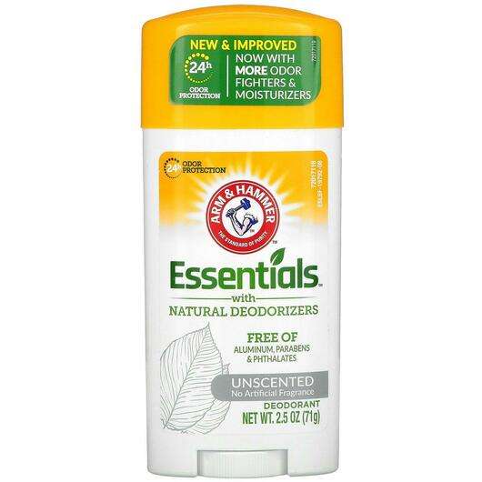 Essentials Deodorant, Натуральний Дезодорант, 71 г