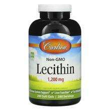 Carlson, Лецитин 1200 мг, Lecithin 1200 mg, 280 капсул