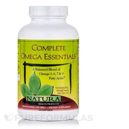 Complete Omega Essentials, Риб'ячий жир Омега-3, 120 капсул