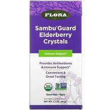 Flora, Бузина, Sambu Guard Elderberry Crystals, 50 г
