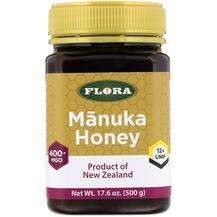 Flora, Manuka Honey, Манука МГО 400+, 500 г
