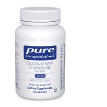 Pure Encapsulations, Glucosamine + Chondroitin with MSM, Глюко...