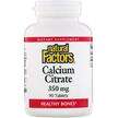 Фото товару Natural Factors, Calcium Citrate 350 mg 90, Цитрат Кальцію, 90...