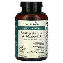 Naturewise, Men's Stress Support Multivitamin & Mineral, П...