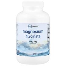 Гліцинат магнію Magnesium Glycinate Micro 240 капсул