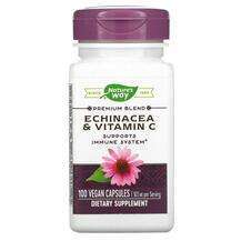 Echinacea & Vitamin C 922 mg 100 Vegan, Ехінацея і вітамін...