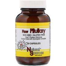 Raw Pituitary, Raw Pituitary, Підтримка Гіпофізу, 50 капсул