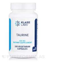 Taurine 500 mg L-Таурин Klaire Labs 100 капсул