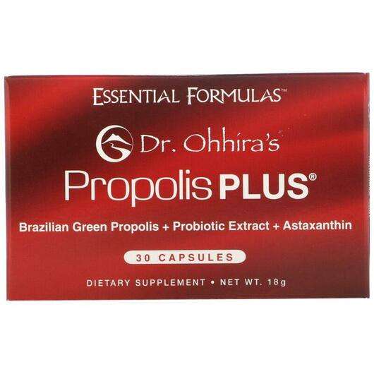 Основне фото товара Dr. Ohhira's, Propolis Plus, Прополіс плюс, 30 капсул