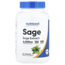Sage 4000 mg Экстракт листьев шалфея Nutricost