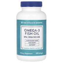Омега 3 Omega-3 Fish Oil 500 mg TheVitaminShoppe