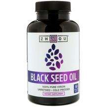 Black Seed Oil 60 Vegetarian, Масло черного масла, 60 капсул