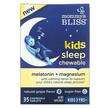 Фото товару Mommy's Bliss, Kids Sleep Chewable Melatonin + Magnesium, Мела...