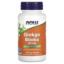 Ginkgo Biloba 60 mg Гинкго Билоба NOW 120 капсул Ginkgo Biloba 60 mg Гинкго Билоба NOW 120 капсул