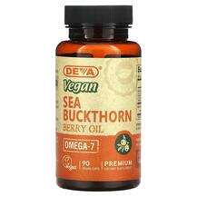 Deva, Облепиха, Vegan Sea Buckthorn Berry Oil, 90 капсул