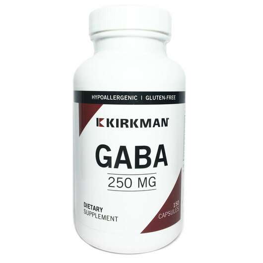 GABA 250 mg, 150 Vegetarian Capsules