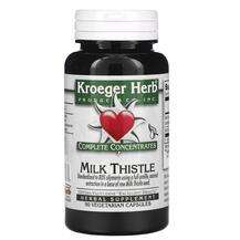 Kroeger Herb, Complete Concentrates Milk Thistle, Розторопша, ...