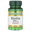 Фото товару Nature's Bounty, Biotin 1000 mcg, Біотин 1000 мкг, 100 табле
