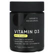Фото товару Sports Research, Vitamin D3 with Coconut Oil, Вітамін D3 5000 ...