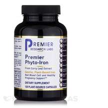 Premier Research Labs, Premier Phyto-Iron, Залізо, 120 капсул