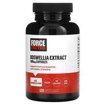 Force Factor, Босвеллия, Boswellia Extract 500 mg, 120 капсул