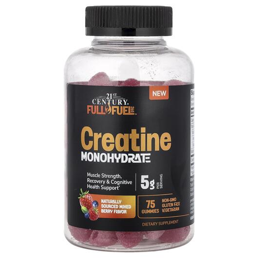 Основне фото товара Full Fuel 365 Creatine Monohydrate Gummies Mixed, Креатин, 75 таб