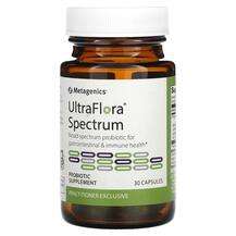 Metagenics, UltraFlora Spectrum, Пробіотики, 30 капсул