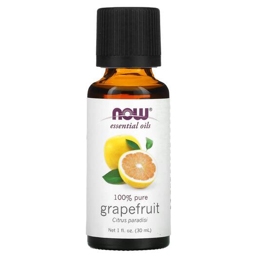 Основне фото товара NOW Foods, Pure Essential Oil Grapefruit, Ефірна олія, 30 мл