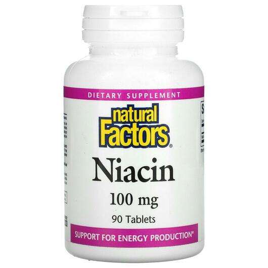 Niacin 100 mg 90, Ніацин 100 мг, 90 таблеток