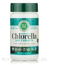 Green Foods, Organic Chlorella 200 mg 300 Tablets /, 60 Grams