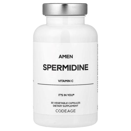 Основное фото товара CodeAge, Спермидин, Spermidine, 30 капсул