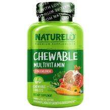 Naturelo, Мультивитамины для детей, Chewable Multivitamin for ...