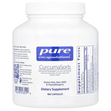 CurcumaSorb Куркумин Pure Encapsulations 180 капсул