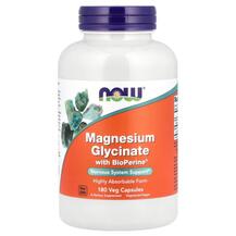 Magnesium Glycinate with BioPerine Магний NOW