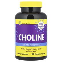 Choline 550 mg Холин InnovixLabs 100 капсул