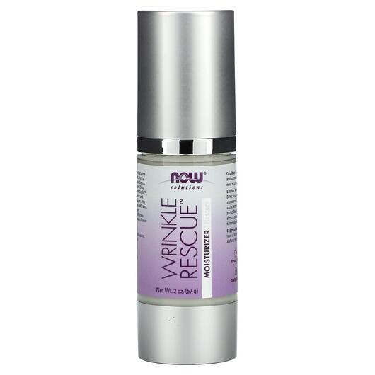 Основне фото товара NOW Foods, Solutions Wrinkle Rescue Moisturizer, Крем, 57 г