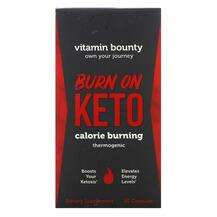 Vitamin Bounty, Burn On Keto Calorie Burning Thermogenic, Конт...