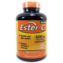 American Health, Ester-C 500 mg, Естер-С з Біофлавоноїдами, 24...