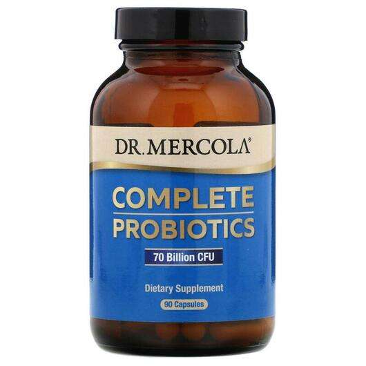 Основне фото товара Dr. Mercola, Complete Probiotics 90, Пробіотики, 90 капсул